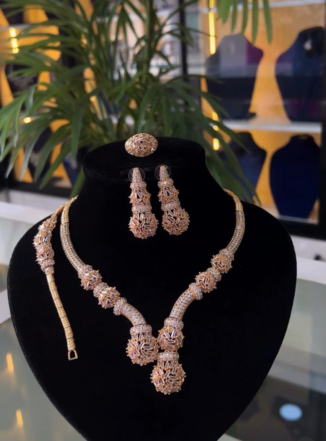 Wedding necklace set