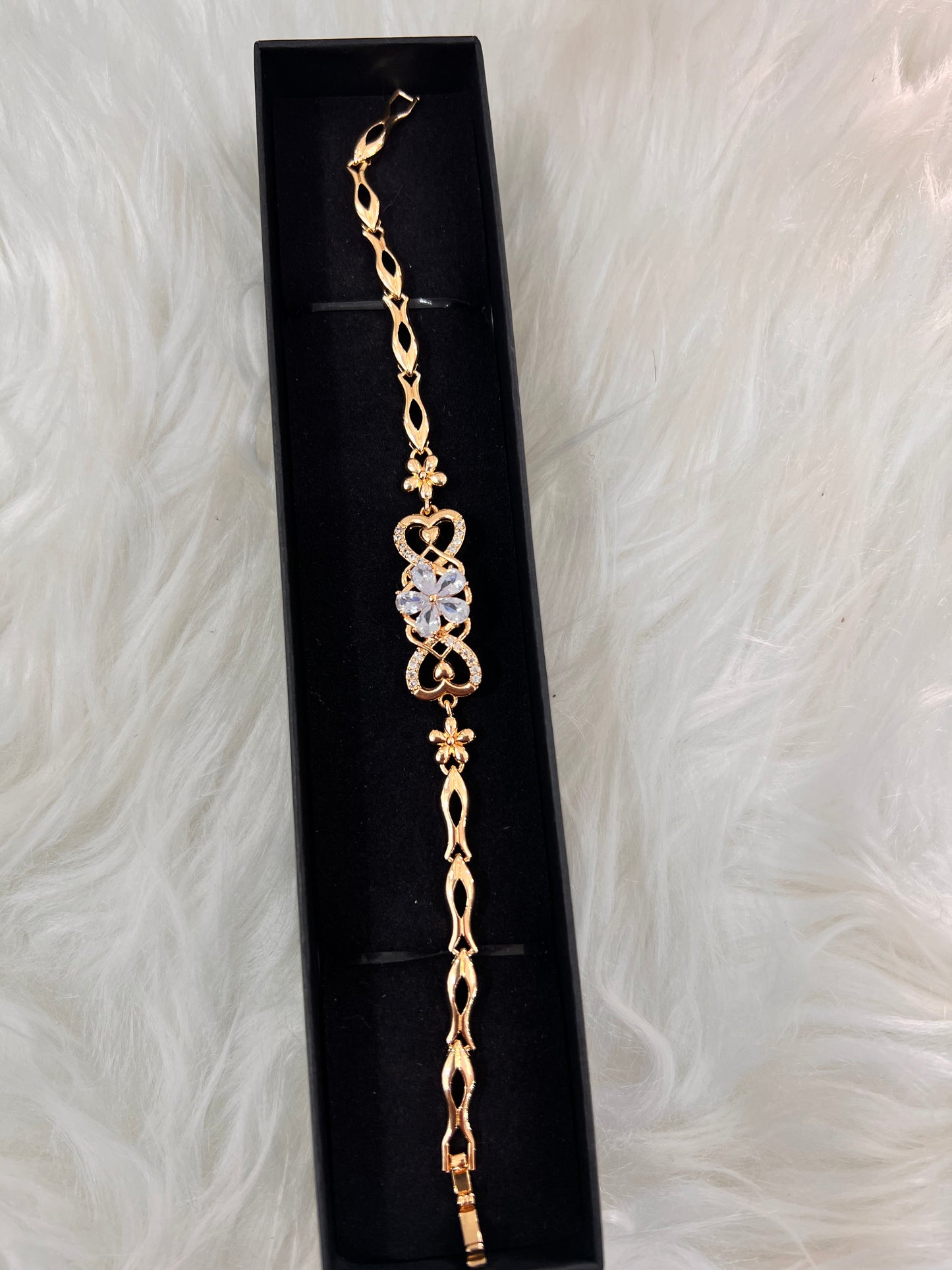 The sparkling stones are set to maximize light reflection, ensuring it stands out