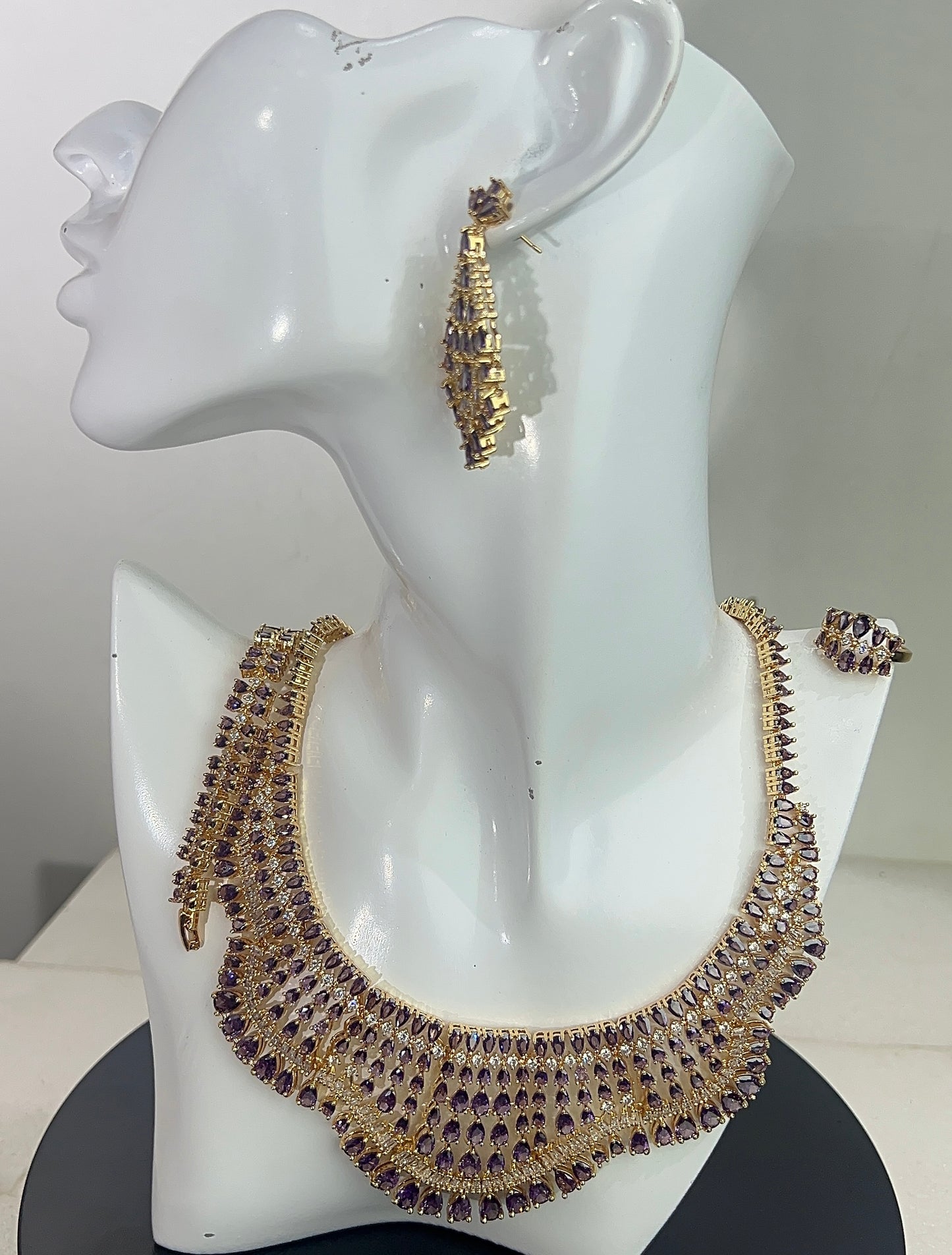 ZIRCONIA NECKLACE SET