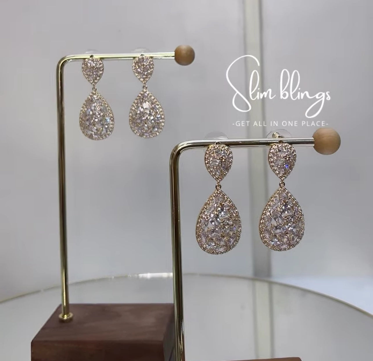 BRIDAL & RECEPTION EARRINGS