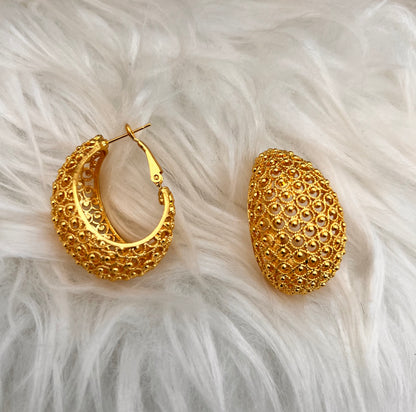 GOLD PLATED EARRINGS