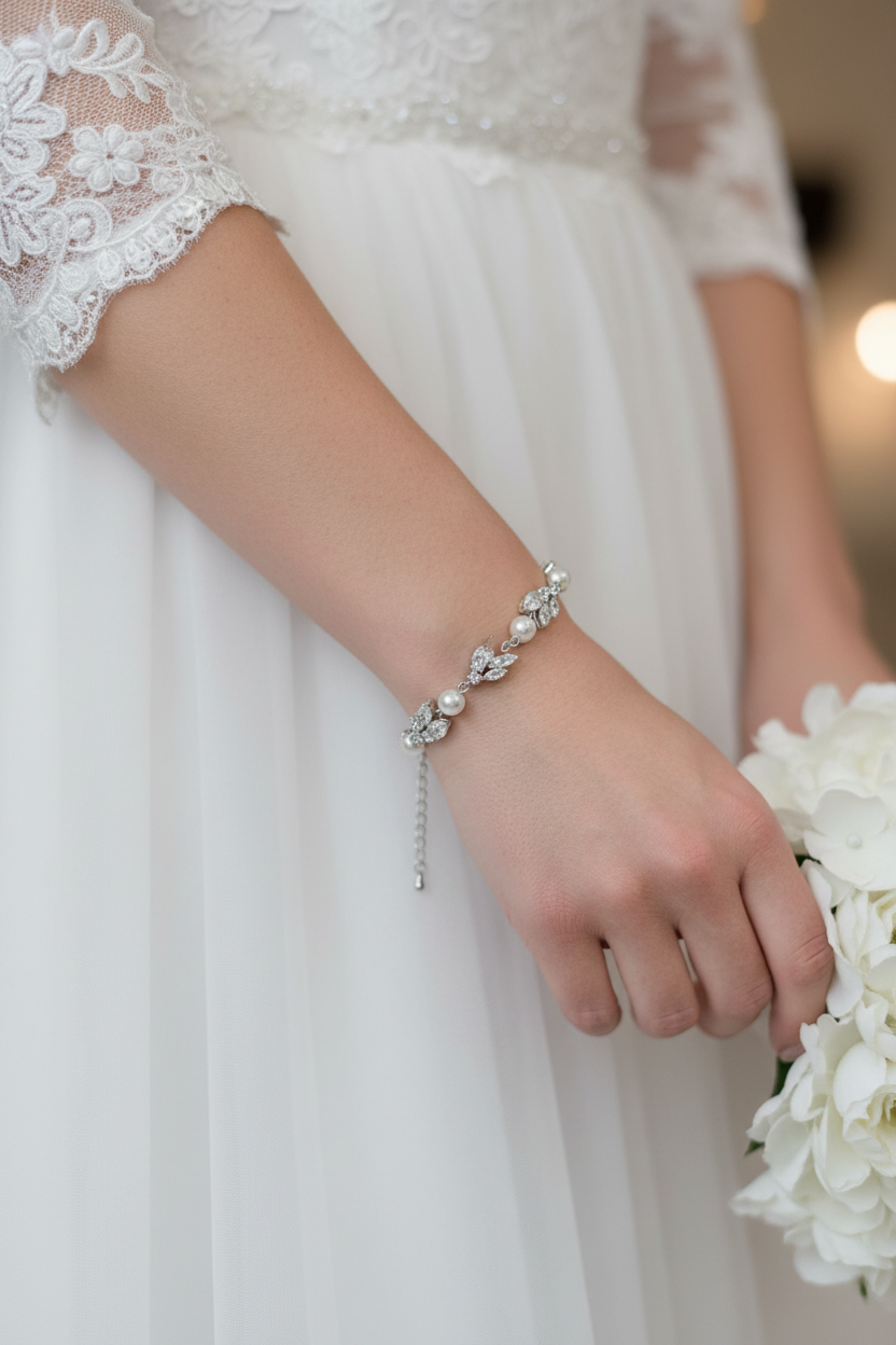 PEARL BRIDAL BRACELET