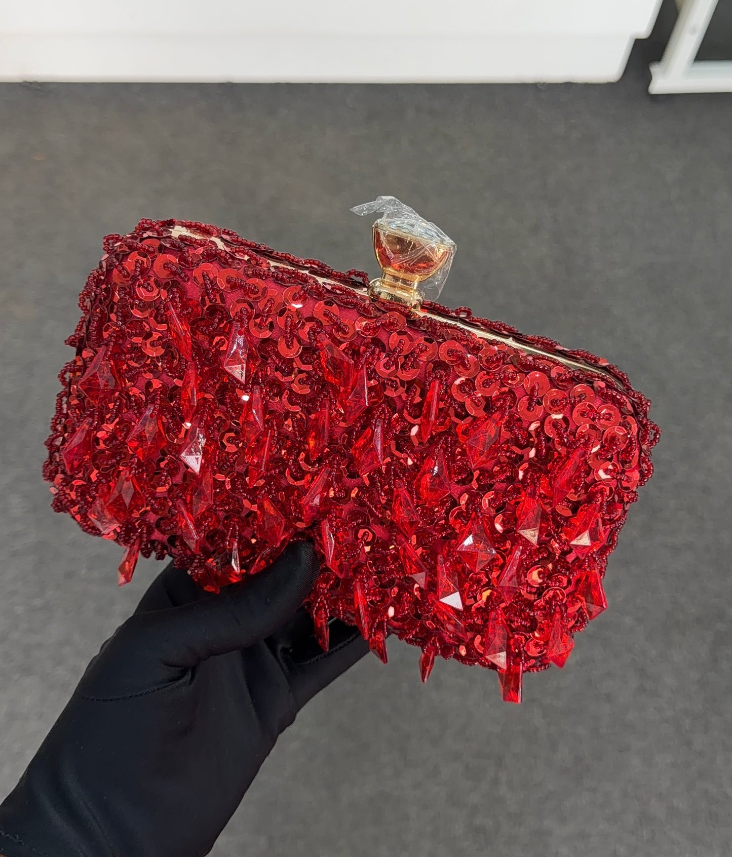 sequin party purse ￼