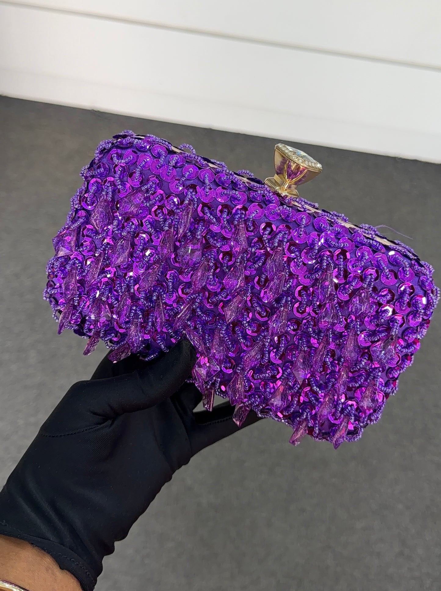 sequin party purse ￼