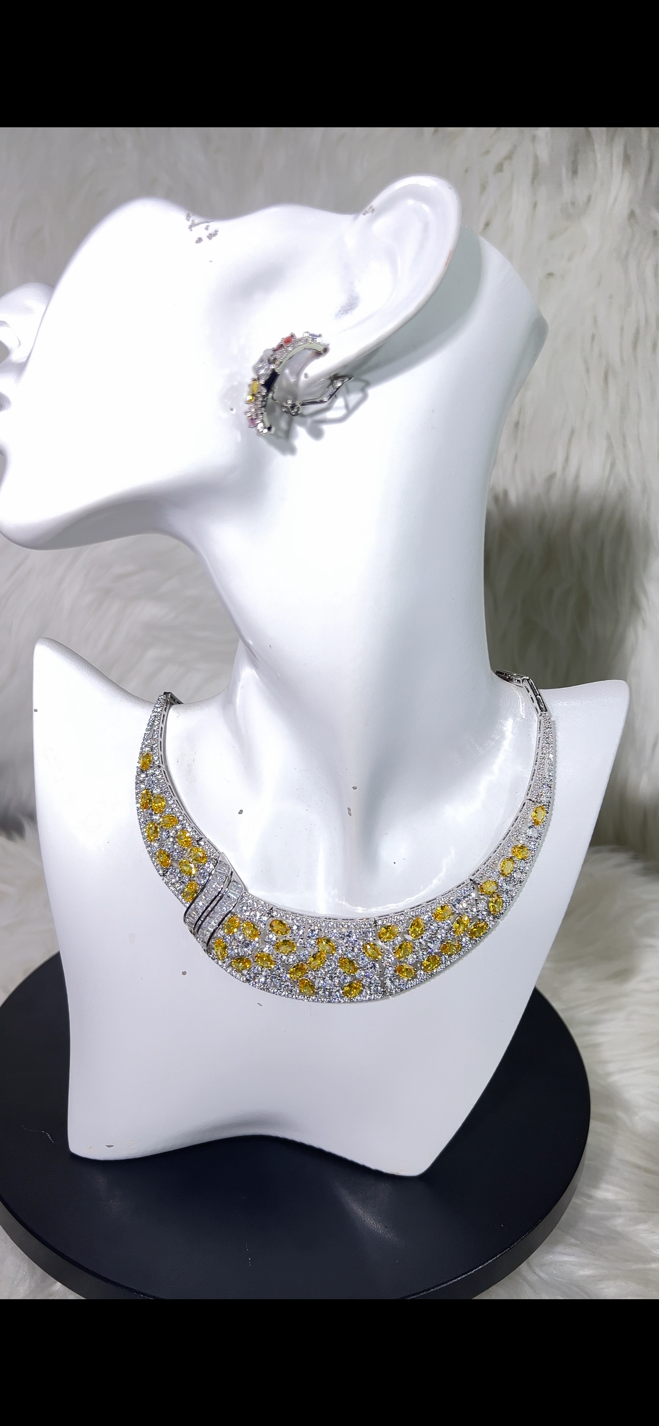 ZIRCONIA NECKLACE SET