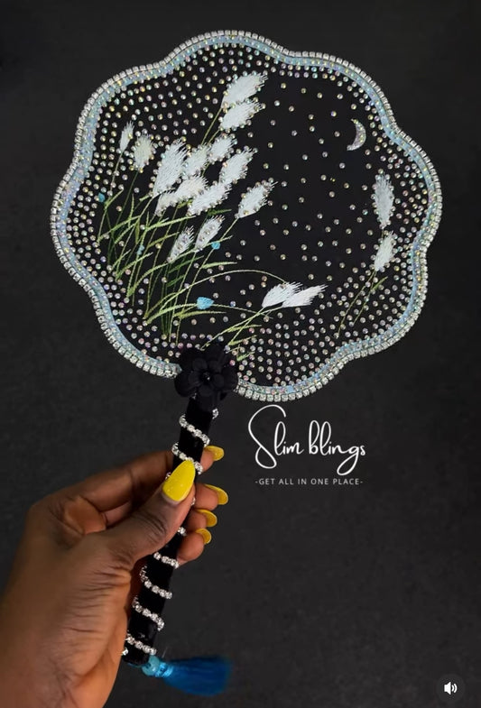 Wedding hand fan