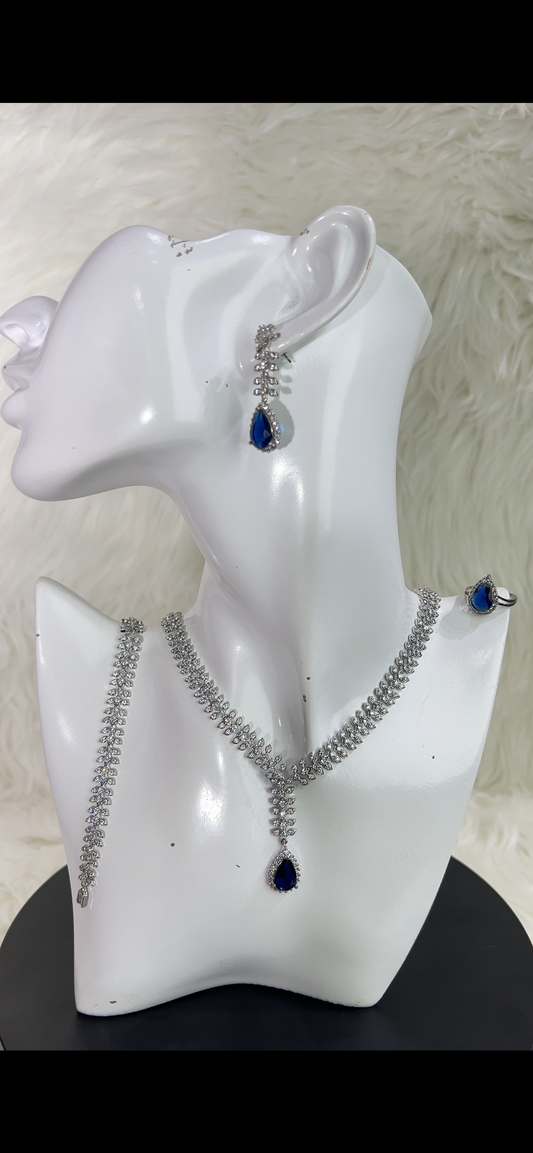 ZIRCONIA NECKLACE SET