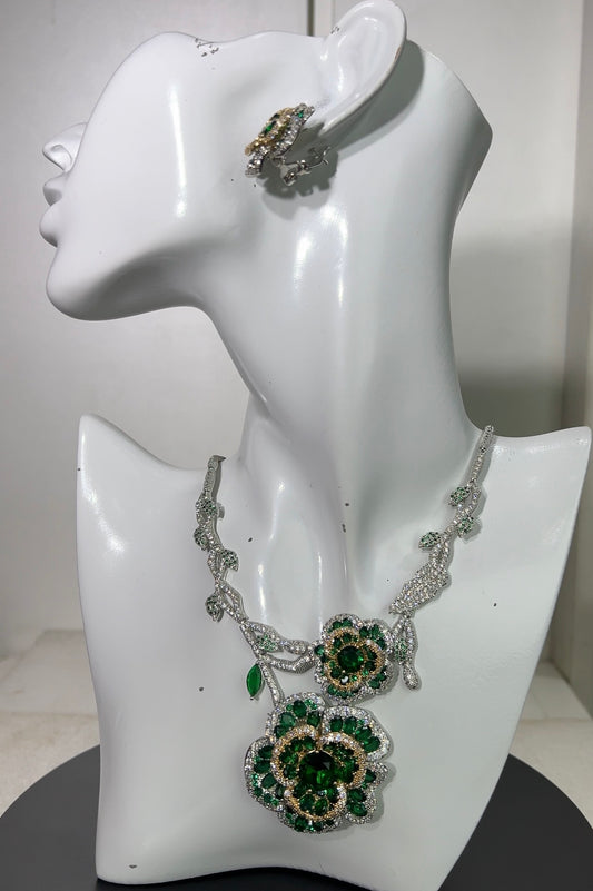 ZIRCONIA  NECKLACE SET