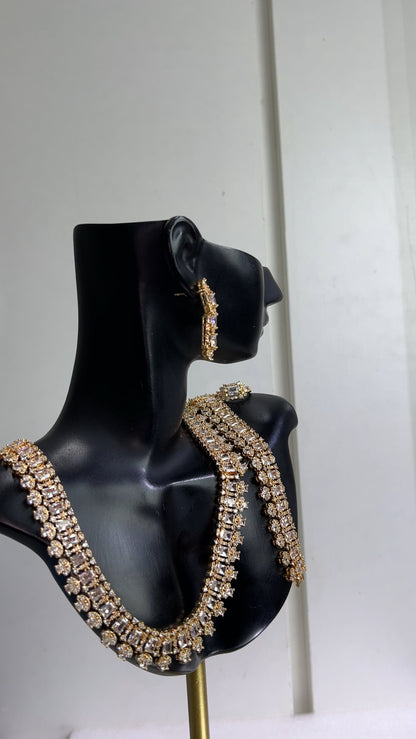 Zirconia Necklace Set