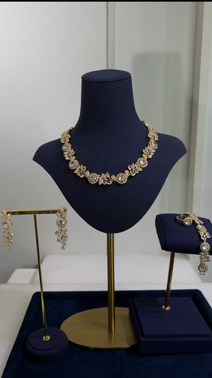 Zirconia Necklace Set