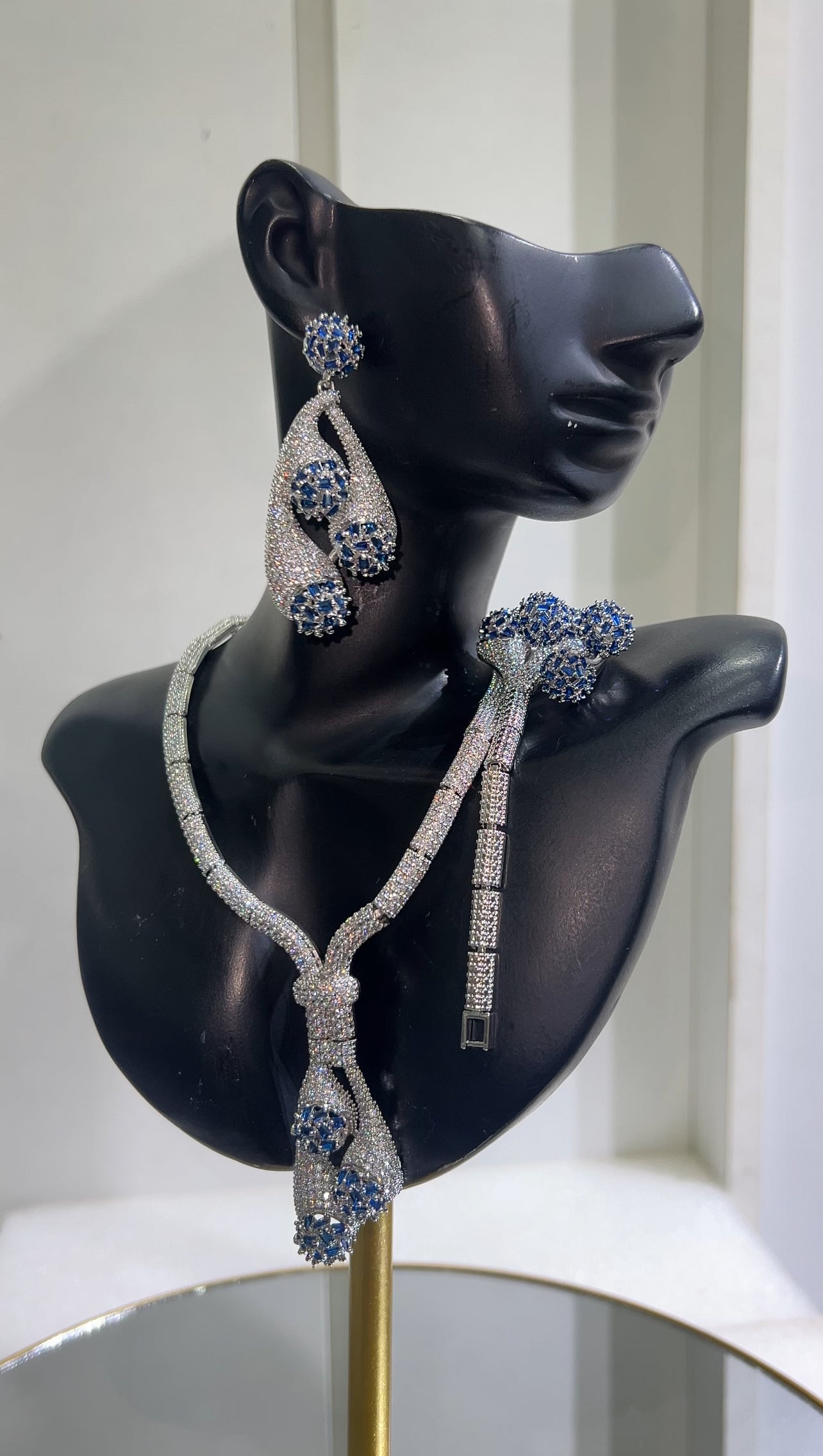 Zirconia Necklace Set
