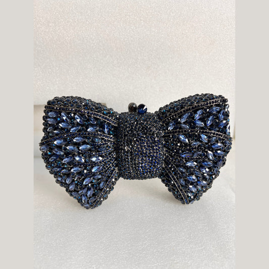 Bow Tie Swarovski Party Purse