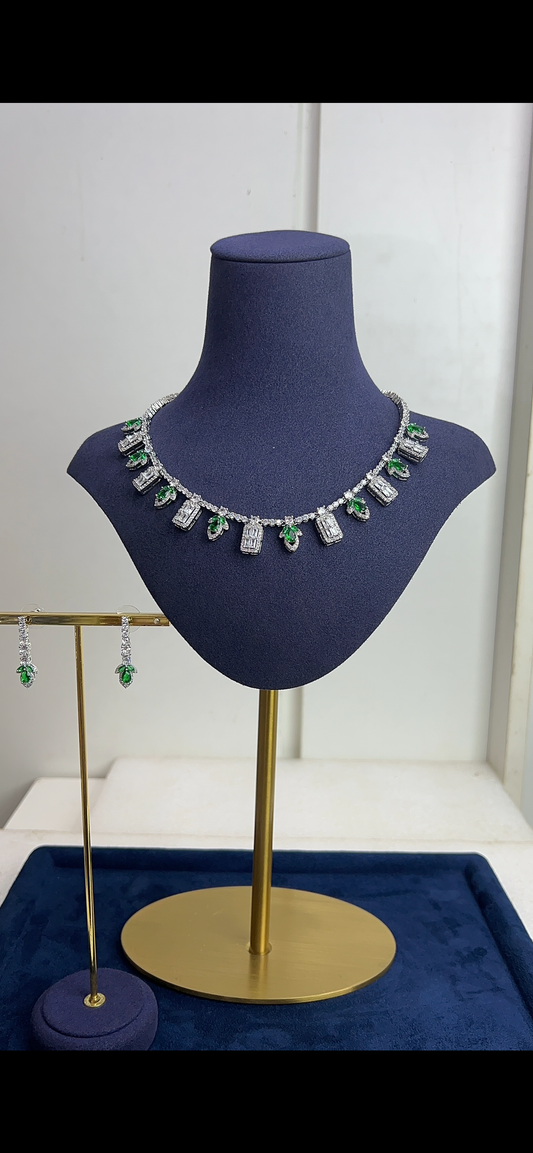 ZIRCONIA WEDDING NECKLACE