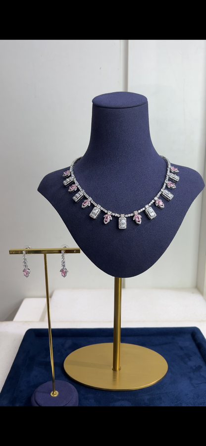 ZIRCONIA WEDDING NECKLACE