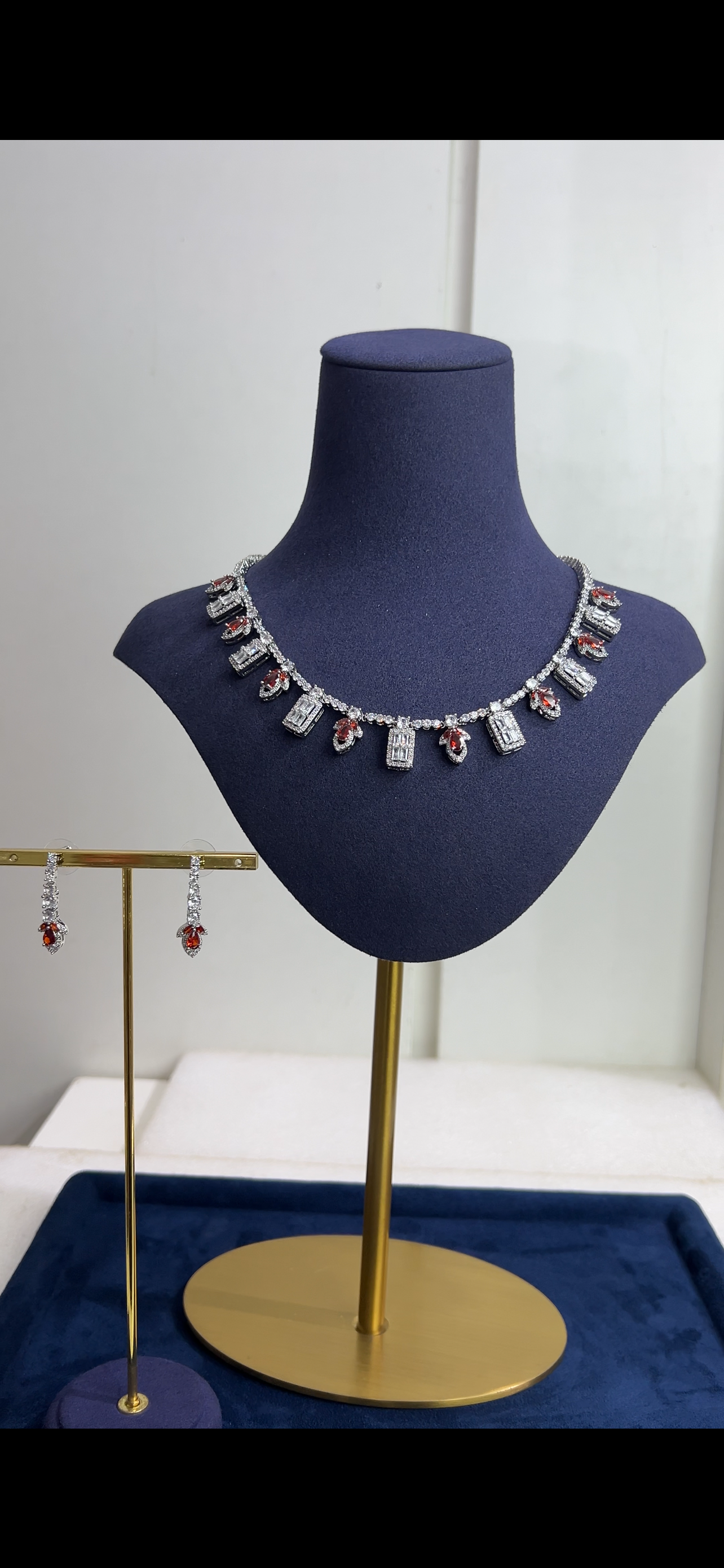 ZIRCONIA WEDDING NECKLACE