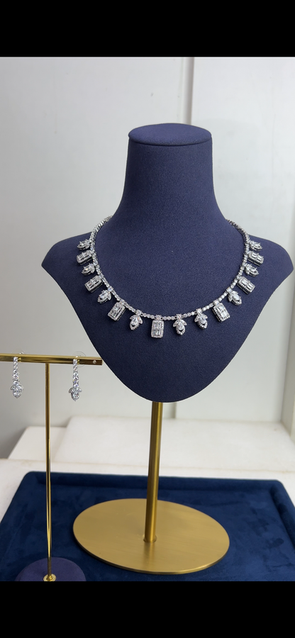 ZIRCONIA WEDDING NECKLACE