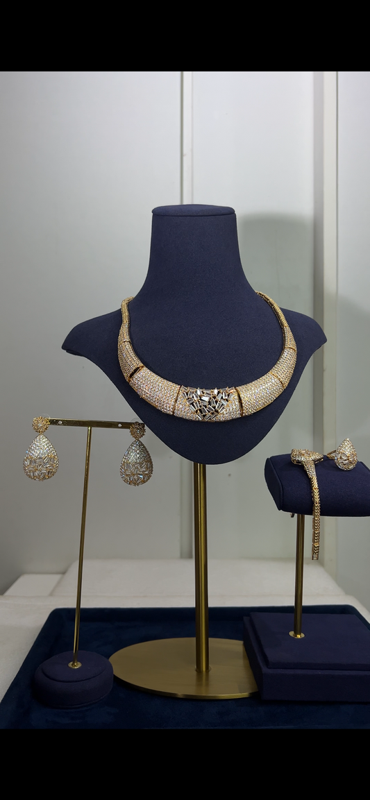 ZIRCONIA WEDDING NECKLACE