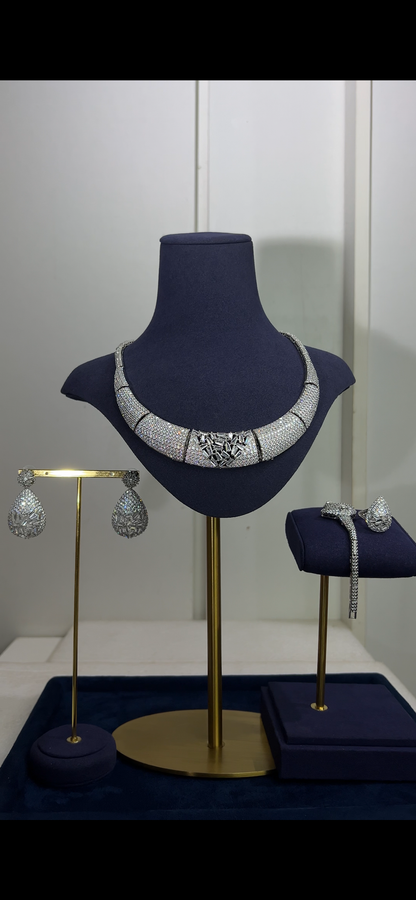 ZIRCONIA WEDDING NECKLACE