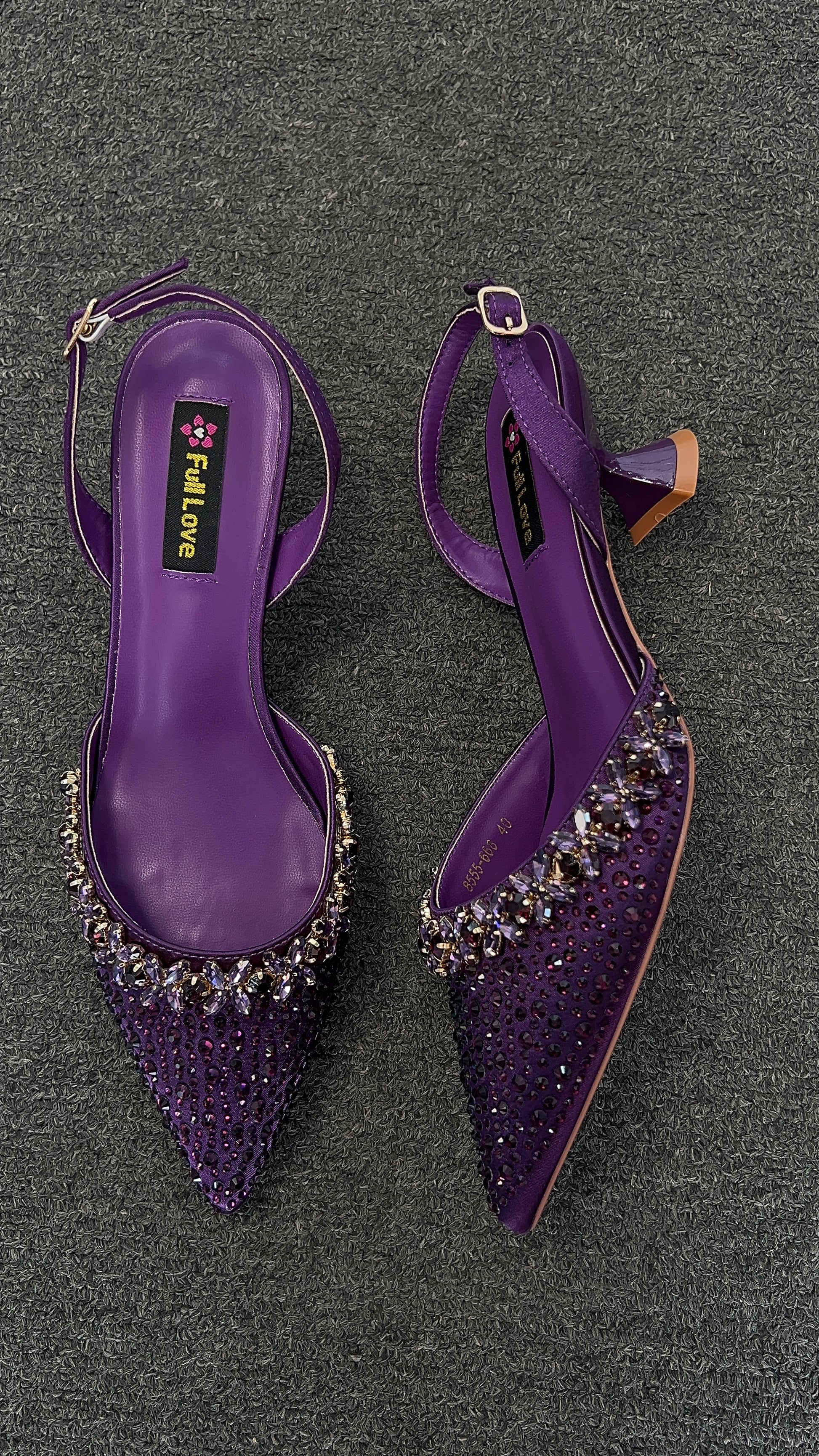Traditional wedding shoes