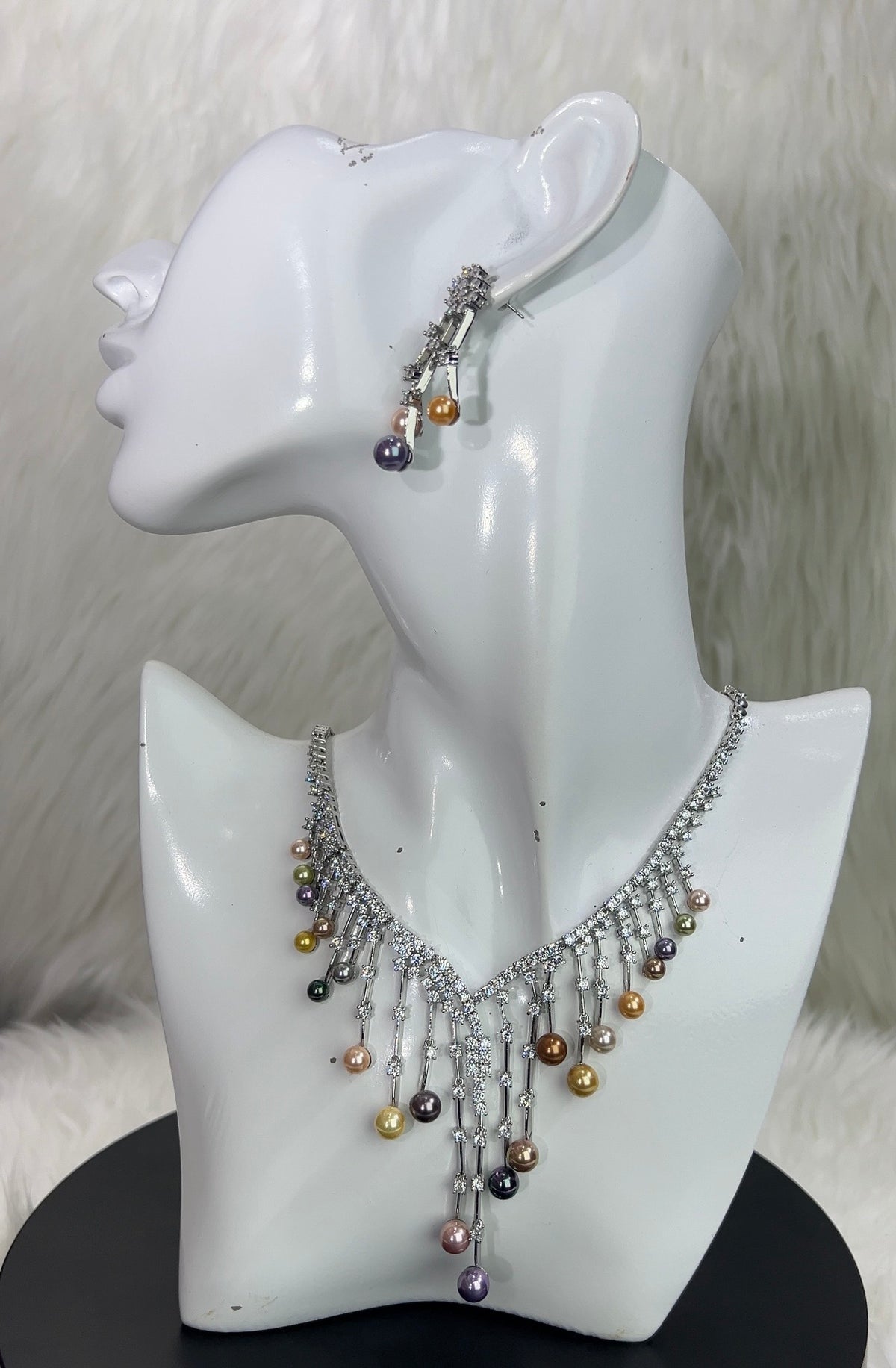 ZIRCONIA NECKLACE SET
