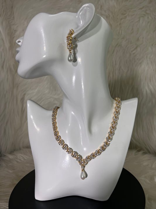 ZIRCONIA NECKLACE SET