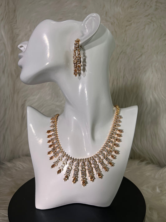 ZIRCONIA NECKLACE SET