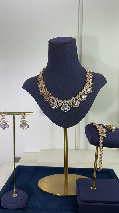 ZIRCONIA NECKLACE SET