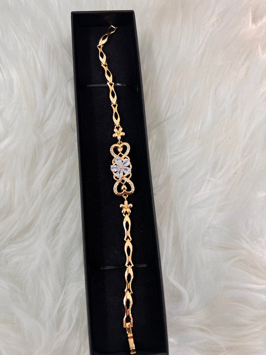 The sparkling stones are set to maximize light reflection, ensuring it stands out