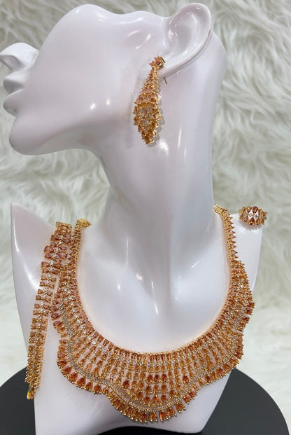 ZIRCONIA NECKLACE SET