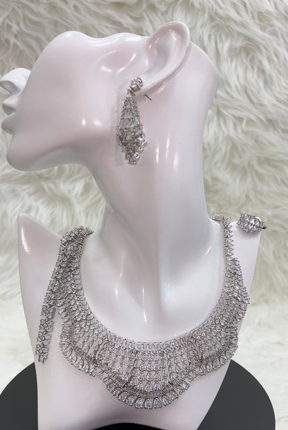 ZIRCONIA NECKLACE SET