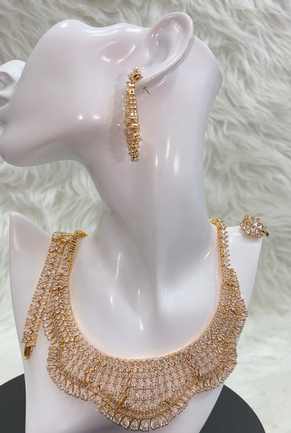 ZIRCONIA NECKLACE SET