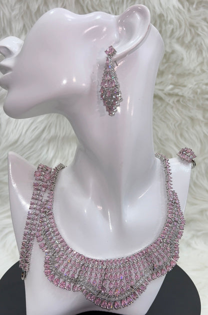 ZIRCONIA NECKLACE SET