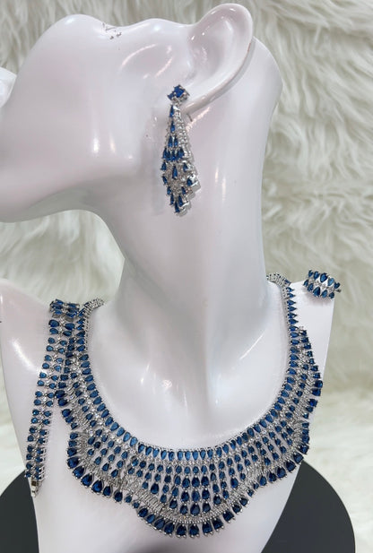 ZIRCONIA NECKLACE SET
