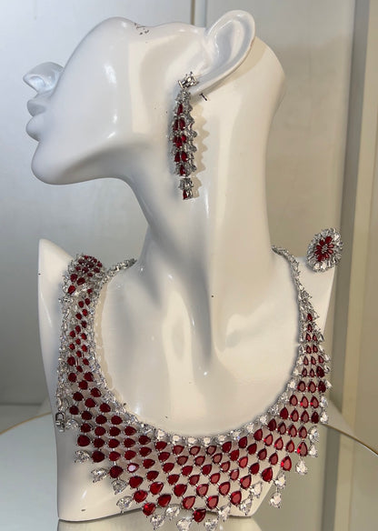 ZIRCONIA NECKLACE  SET