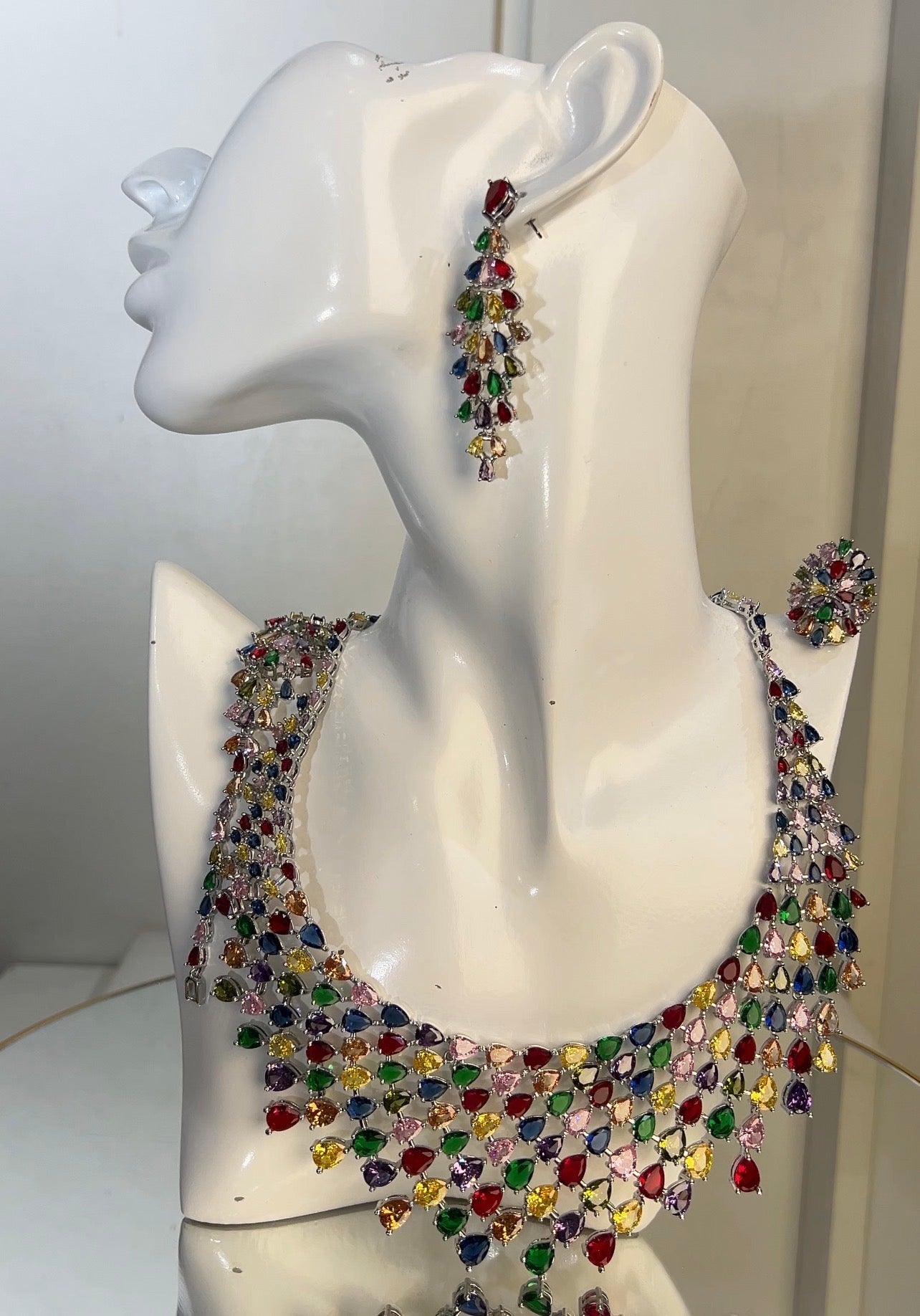 ZIRCONIA NECKLACE  SET