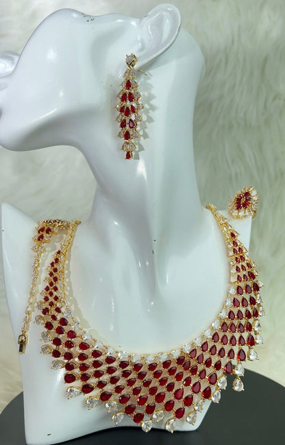 ZIRCONIA NECKLACE  SET