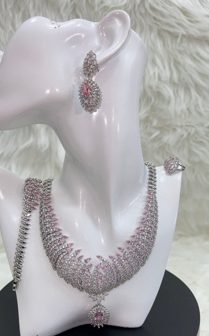 ZIRCONIA NECKLACE SET