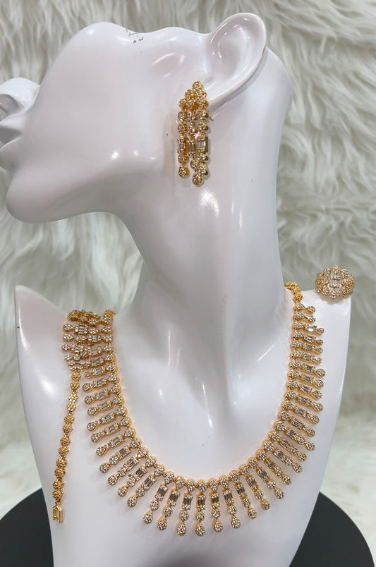 ZIRCONIA NECKLACE SET