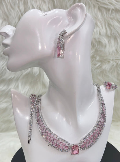 ZIRCONIA NECKLACE SET