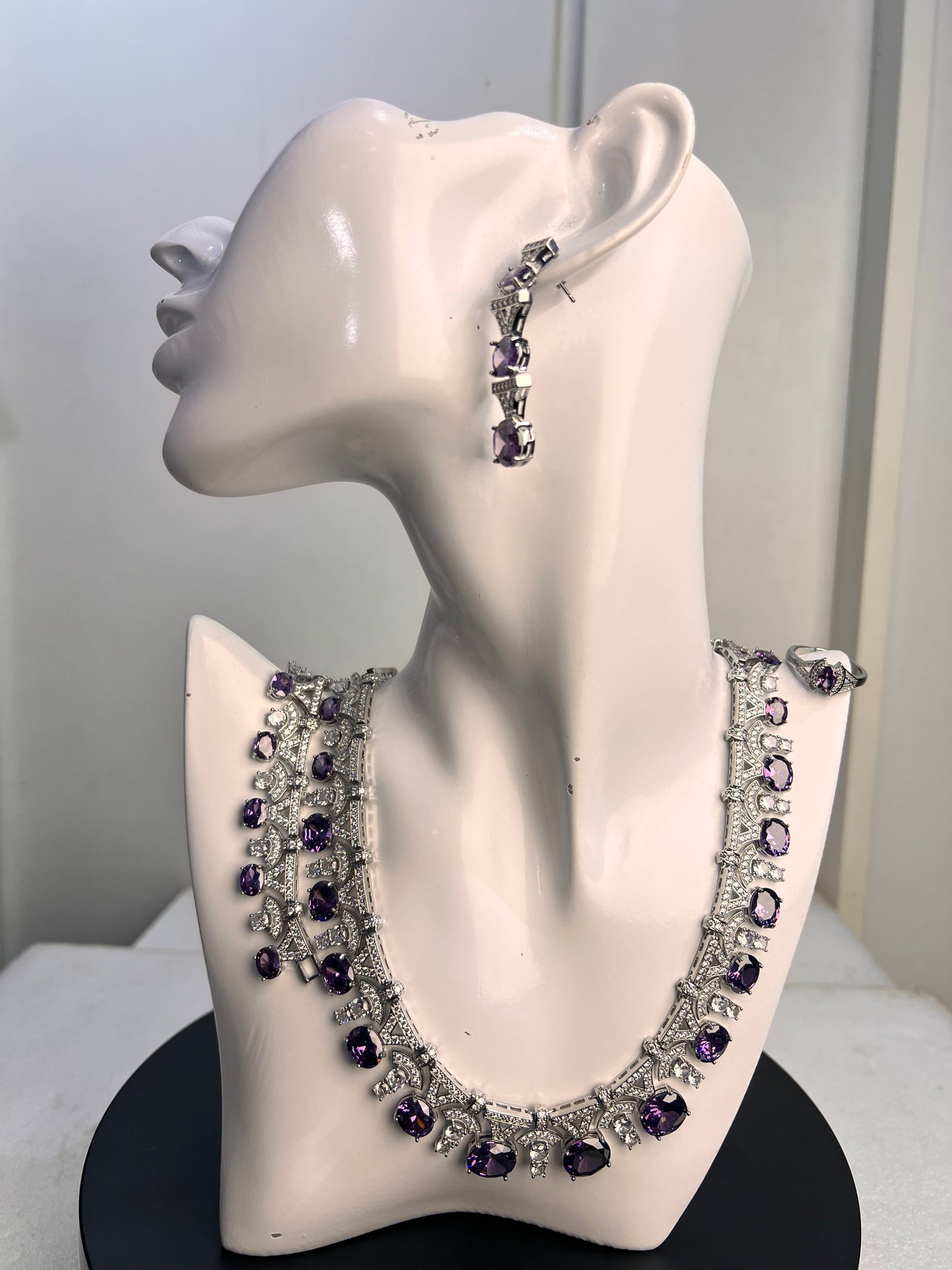 ZIRCONIA NECKLACE SET