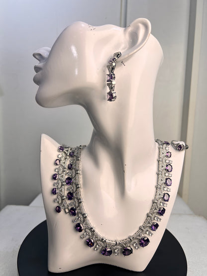 ZIRCONIA NECKLACE SET