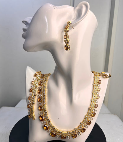ZIRCONIA NECKLACE SET