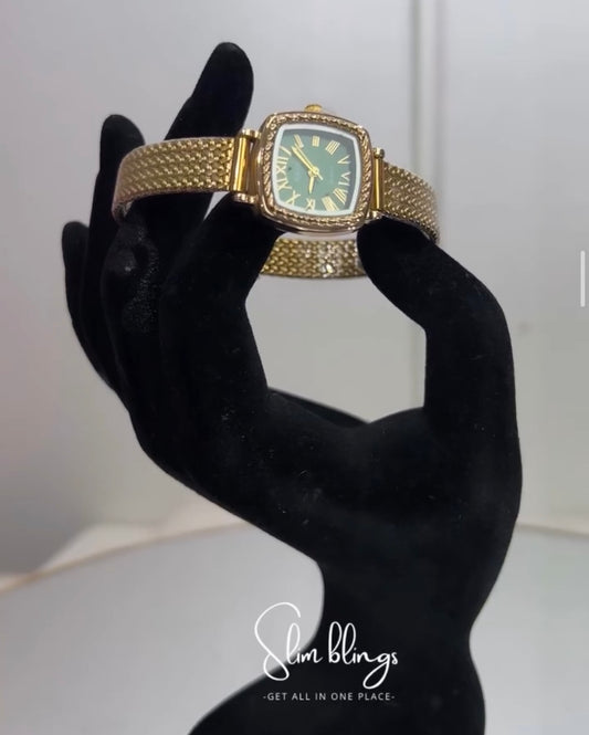 A flexible, ultra-smooth metal mesh band designed to sit comfortably on the wrist all day