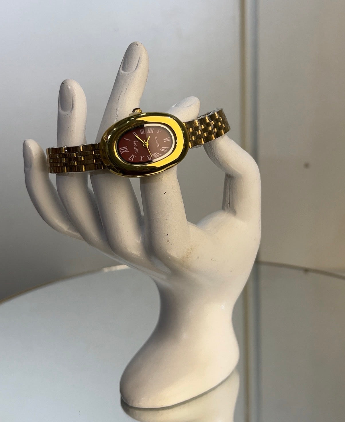Perfect for the woman who loves to mix antique charm with modern tailoring.