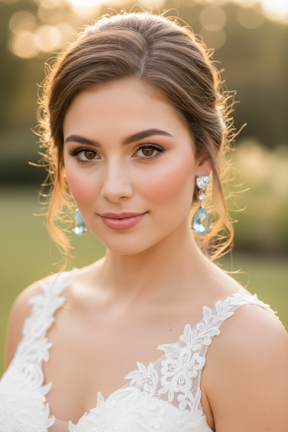 Mini Bridal Earrings