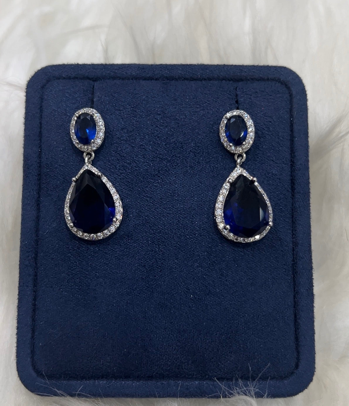 Beautifully set on a premium, polished silver-plated frame, these earrings balance substantial, luxurious weight with effortless, comfortable all-day wear.