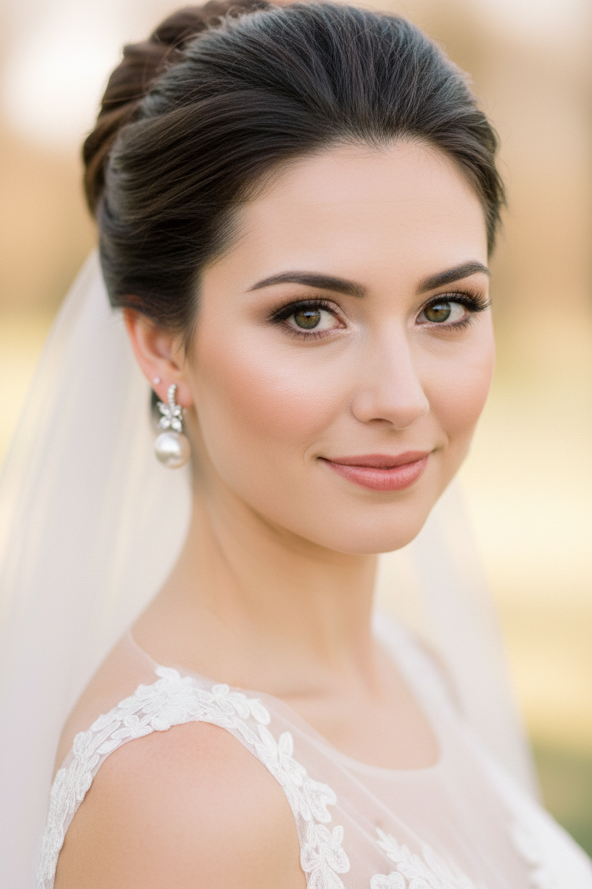 Mini Bridal Earring