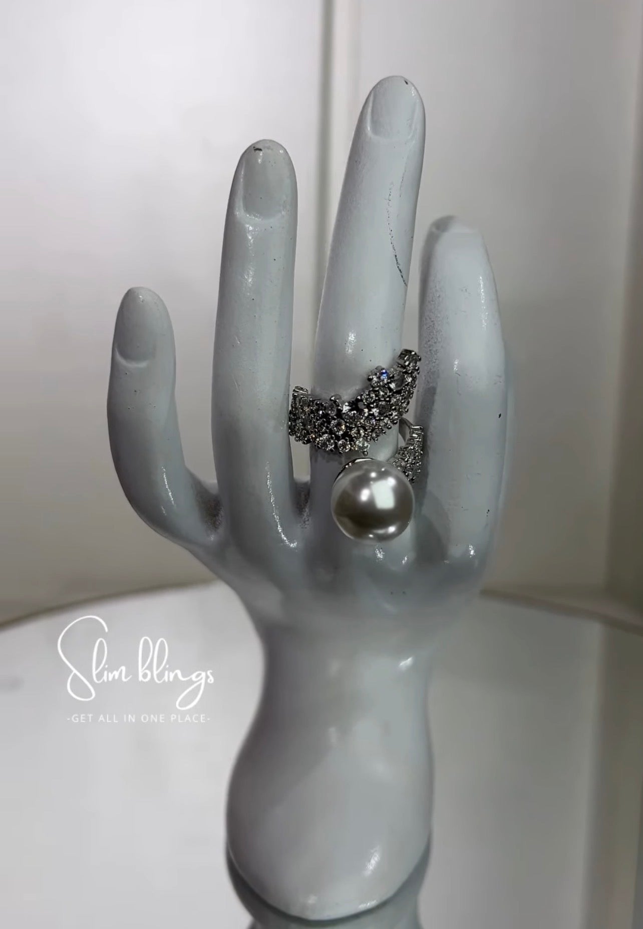 Perfect for brides, mothers of the bride, or anyone looking to add a touch of red-carpet royalty to their look, this ring is an absolute showstopper.