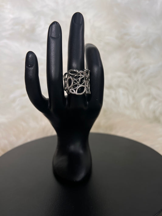 Effortlessly romantic and modern, it adds a polished touch of couture to any bridal or formal wardrobe.