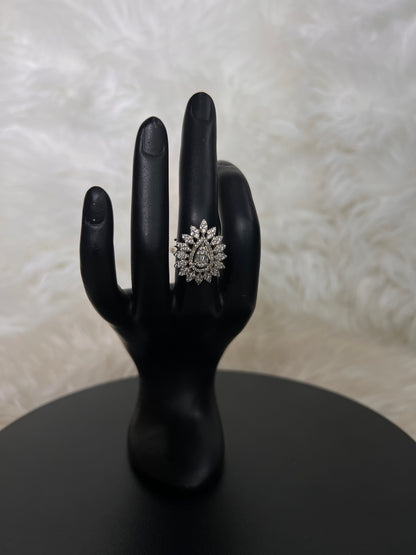 An unforgettable accessory for a bride, a pageant queen, or anyone looking to make a high-glamour statement.